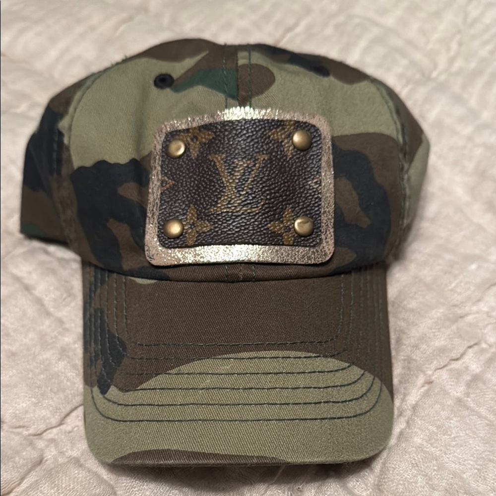 Louis Vuitton patchwork Camouflage Cap